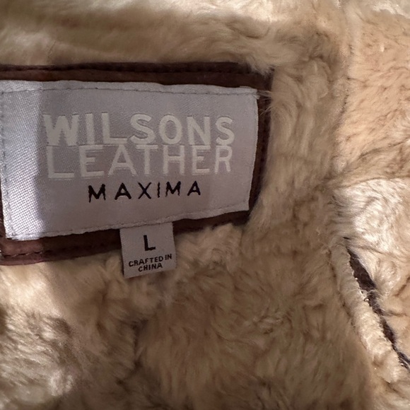 Vintage Wilson’s Maxima Shearling Leather Coat!! - Picture 5 of 8